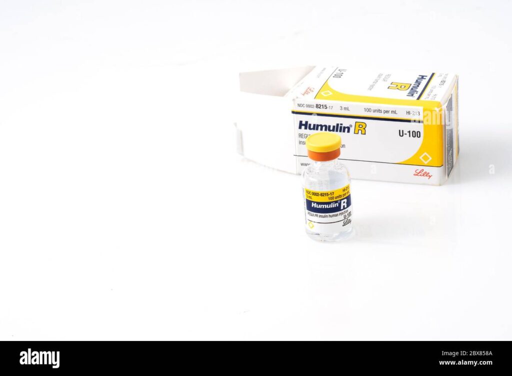 Humulin R Insulin Vial